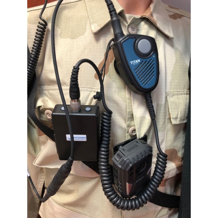 TITAN mikrofono-głośnik systemowy z NEXUS TJ-120 do Motorola GP340 złącze M-4