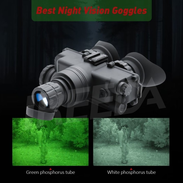 Dispositif de vision nocturne à phosphore vert GECKO PVS-7 F.O.M. 1300